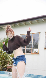 Yuki Japanese And Asian Tall Young White Gyaru Fashion Model And Runway Model And Bikini Model And Tv Personality 32